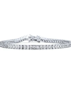 Square Tennis Bracelet