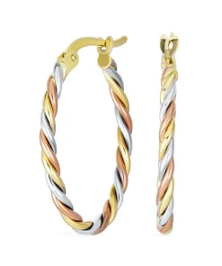 Tricolor Gold Twist